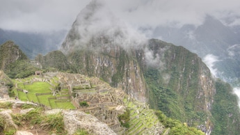Machu Picchu on a National Geographic private jet expedition